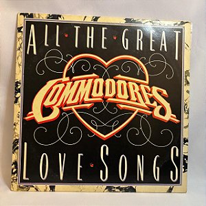 LP - Commodores - All the Great love songs