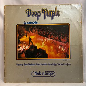 LP - Deep Purple - Made in Europe