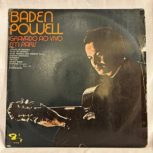 LP - Baden Powell - Gravado ao vivo em Paris