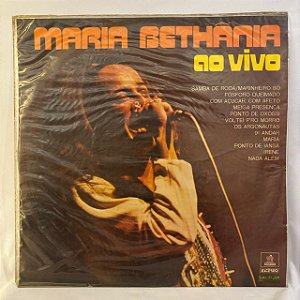 LP - Maria Bethânea - Ao Vivo 1977