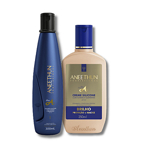 Kit Aneethun Profissional - Shampoo e Creme Silicone
