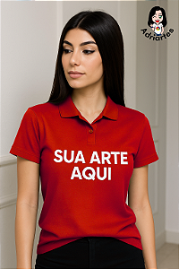 Camisa Polo Feminina Piquet PA