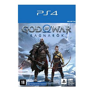 God of War Ragnarök PS4 Mídia Digital