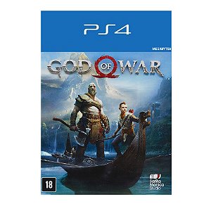 God Of War 4 - PS4 - (2018) Mídia Digital