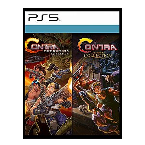 Contra Run & Gun Bundle Ps5 Mídia Digital