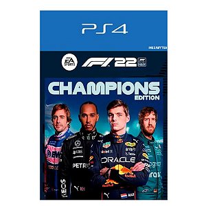 F1 22 Edição dos Campeões PS4 Mídia Digital