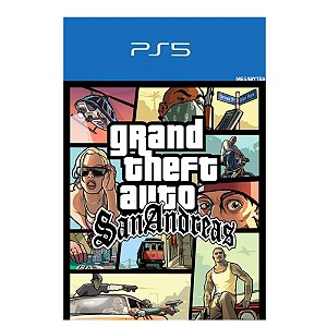 Grand Theft Auto San Andreas PS5 Mídia Digital