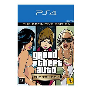 Grand Theft Auto: The Trilogy The Definitive Edition PS4 Mídia Digital