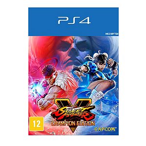 Street Fighter V: Champion Edition ps4 mídia digital