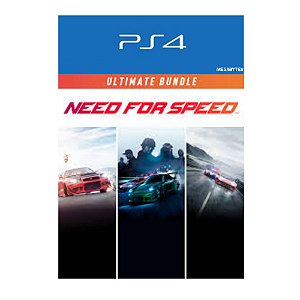 Need for Speed Conjunto Ultimate PS4 Mídia Digital