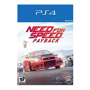 Need for Speed Payback Ps4 Mídia Digital
