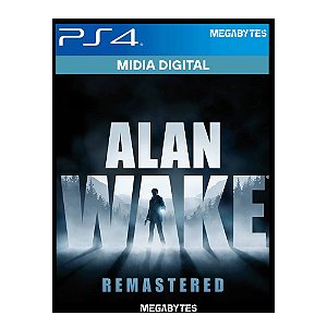 Alan Wake Remastered PS4 Mídia Digital