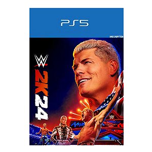 WWE 2K24 ps5 mídia digital