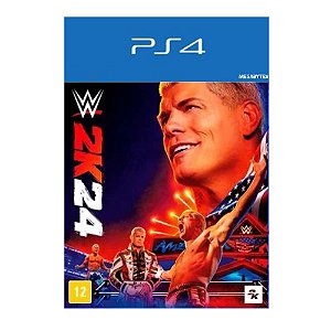 WWE 2K24 PS4 Mídia Digital