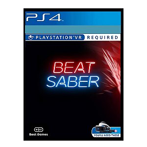 Beat Saber Ps4 mídia digital