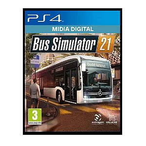 Bus Simulator 21 PS4 Mídia Digital