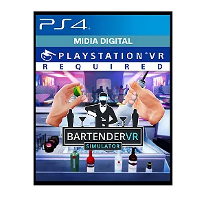 Bartender VR Simulator PS4 Mídia Digital