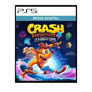 Crash Bandicoot 4 It's About Time Ps5 Mídia Digital