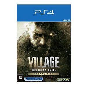 Resident Evil Village Gold Edition Ps4 Mídia Digital