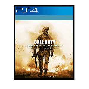 Call of Duty Modern Warfare 2 Campaign Remastered PS4 Mídia Digital