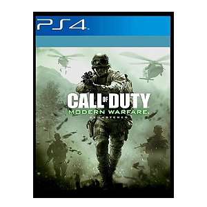 Call of Duty Modern Warfare Remastered PS4 Mídia Digital