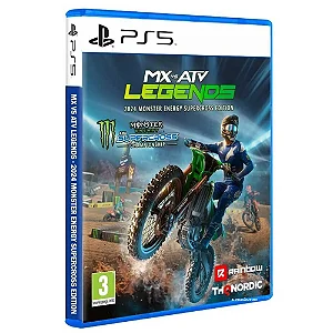 MX vs ATV Legends 2024 Monster Energy Supercross PS5 Mídia Digital