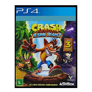Crash Bandicoot N. Sane Trilogy Ps4 Mídia Digital