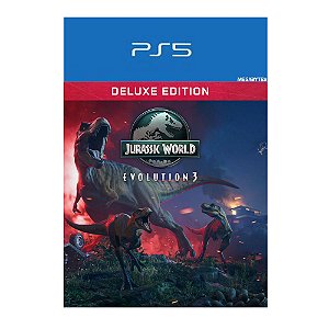Jurassic World Evolution 3 Deluxe Ps5 Mídia Digital