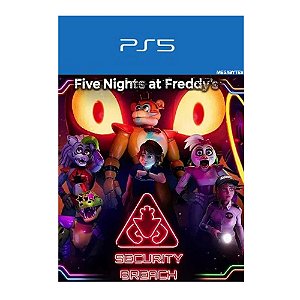 Five Nights at Freddy's: Security Breach PS5 Mídia Digital
