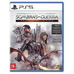 Terra média Sombras da Guerra Edição Definitiva Ps5 Mídia Digital