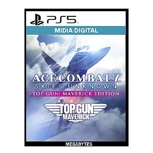 Ace Combat 7: Skies Unknown TOP GUN: Maverick Edition PS5 Mídia Digital