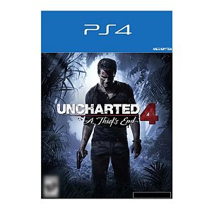 Uncharted 4: A Thief’s End Ps4 Mídia Digital