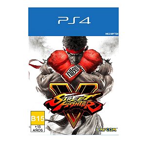 Street Fighter 5 Ps4 Mídia Digital