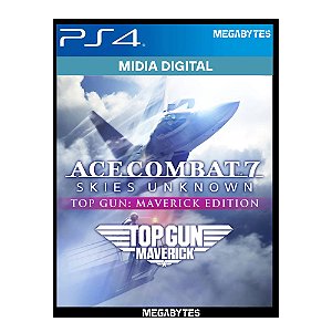 Ace Combat 7: Skies Unknown TOP GUN: Maverick Edition PS4 Mídia Digital