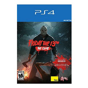 Sexta Feira 13 Friday the 13th The Game Ps4 Mídia Digital