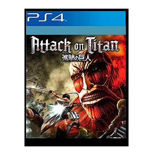 Attack On Titan Ps4 Mídia Digital