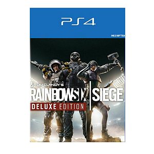 Tom Clancys Rainbow Six Siege Deluxe Edition PS4 Mídia Digital