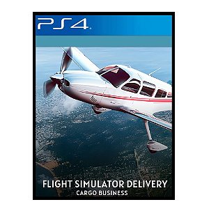 Flight Simulator Delivery: Cargo Business PS4 Mídia Digital