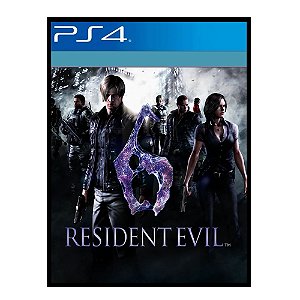 Resident Evil 6 PS4 Mídia Digital