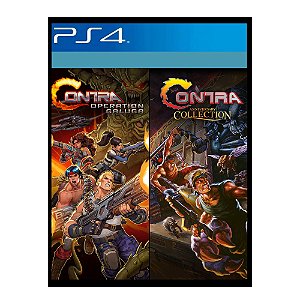 Contra Run & Gun Bundle Ps4 Mídia Digital