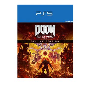 DOOM Eternal Edição Deluxe PS5 Mídia Digital