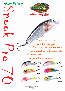 iSCA SNOOK PRO 70 DA ALLIGATOR