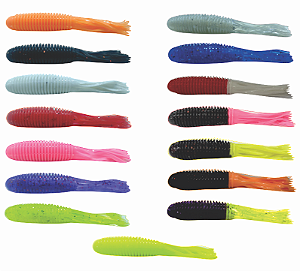 Isca Gator Tube Alligator  10cm  - kit com 5 pç - Alta qualidade