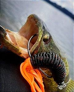 Isca Gator Tube Alligator  10cm  - kit com 10 pç - Alta qualidade