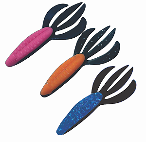 kit 3 iscas Pit Boss 10 cm Alligator pro fishing ( promoção)