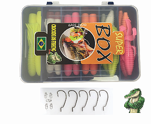 KIT TRAIRA  CROCODILOS CONTENDO 35PÇ   EXCELENTE QUALIDADE