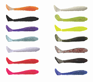 SHAD PADDLE CROCO SHAD 9,5 CM DA ALLIGATOR PACOTE COM 6 PÇ