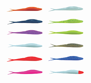 ISCA SHAD EXPLOSION  12,5CM  DA ALLIGATOR PACOTE COM 6PÇ