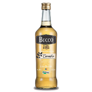 Cachaça envelhecida Carvalho Casa Bucco 700ml