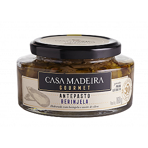 Antepasto de Berinjela Casa Madeira